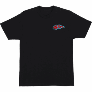 oj tee shirt santa cruz speed wheels screaming hand (black)