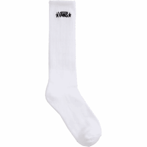 vans socks skate atiba haze (white)