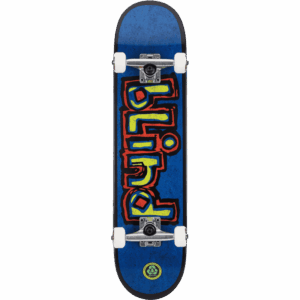 blind skateboard complete og box out (black/blue) 7.625