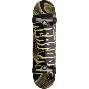 creature skateboard complete metallic swirl logo 7.75