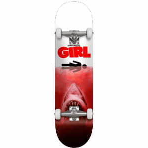 girl skateboard complete shark attack sean malto 7.75