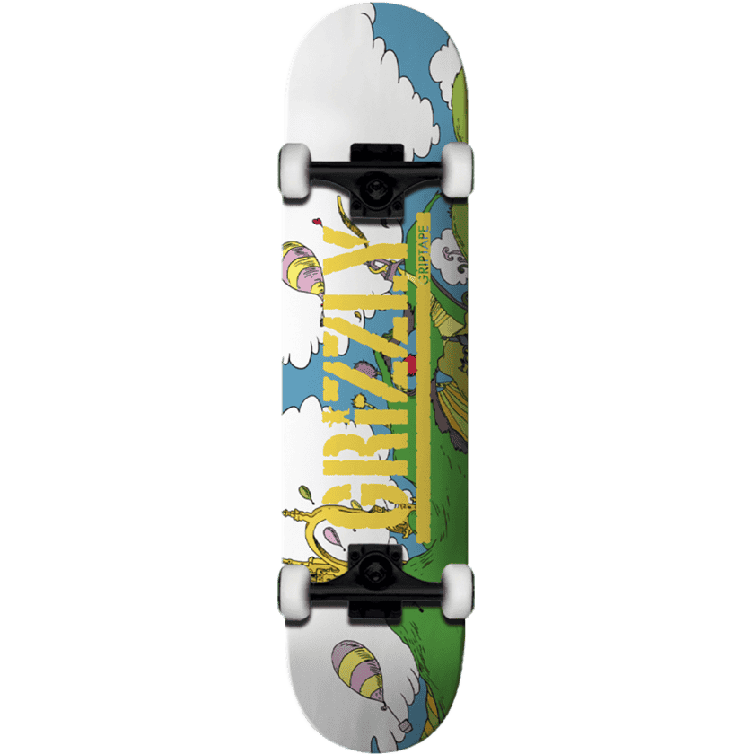 grizzly skateboard complete up up and away 8