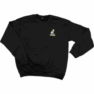 haze sweatshirt crew born stoned (black)