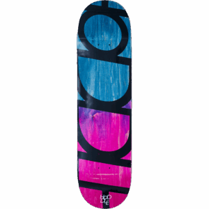 hoddle board stain (pink/blue) 8.25