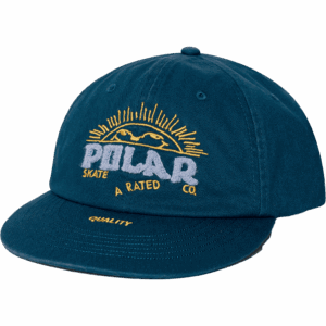 polar cap 6 panel ramy cheeky sun (petrol)