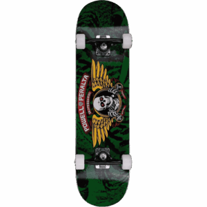 powell peralta skateboard complete winged ripper (green) 8