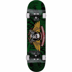 powell peralta skateboard complete winged ripper (green) 8