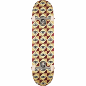 toy machine skateboard complete pattern logo 8.5
