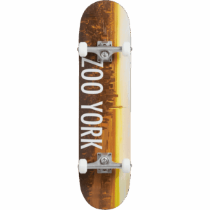 zoo york skateboard complete sunrise 8.25