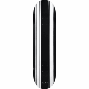 skateboard cafe board stripe (black/white) 8.125