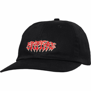 spitfire cap strapback lil demon script (black)