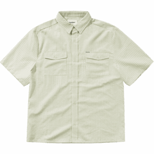 butter goods shirt short sleeves grid (green)