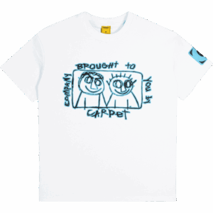 carpet tee shirt bad kids (white)