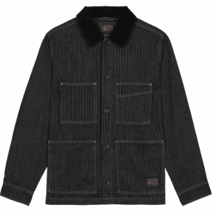 volcom jacket work dialed (black stripe)