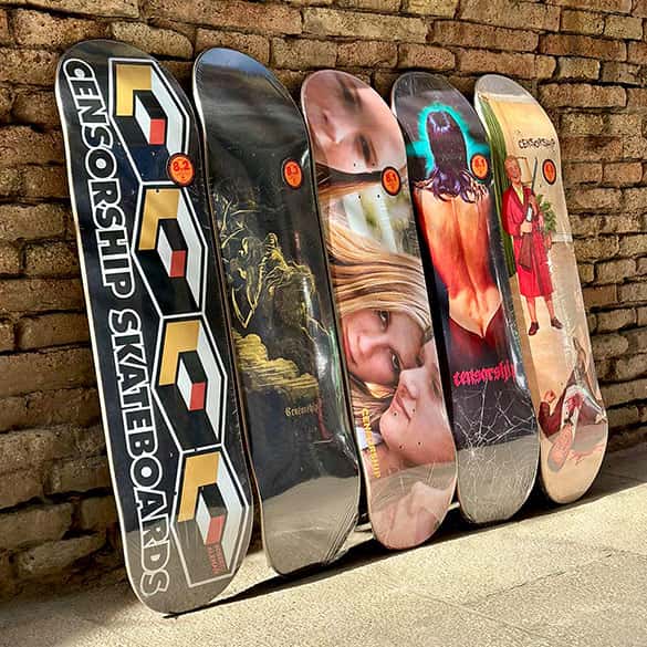 censorship skateboards