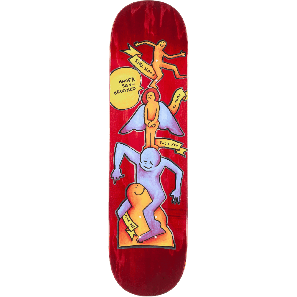 krooked board stack manderson mike anderson 8.38 krooked board stack manderson mike anderson 8.38