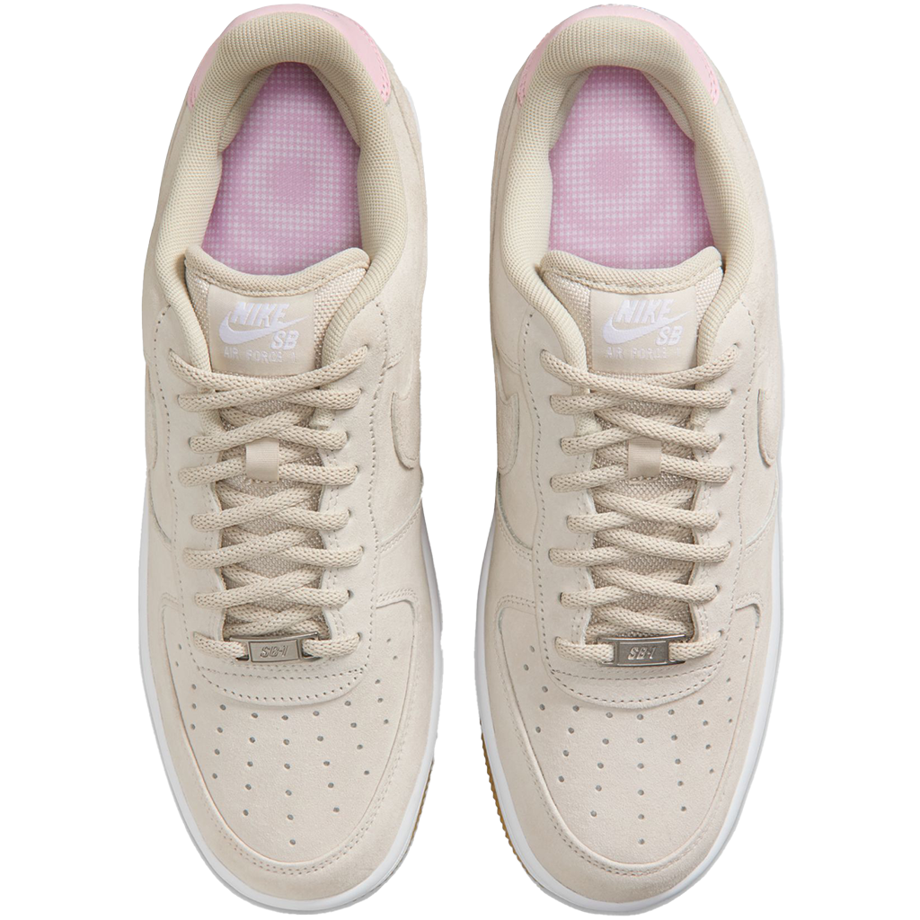 nike sb shoes air force 1 (light orewood brown/white)