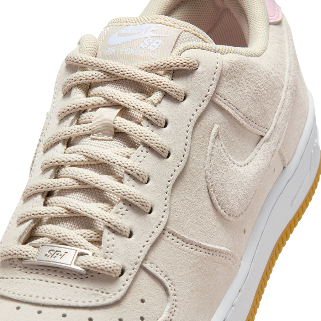 nike sb shoes air force 1 (light orewood brown/white)