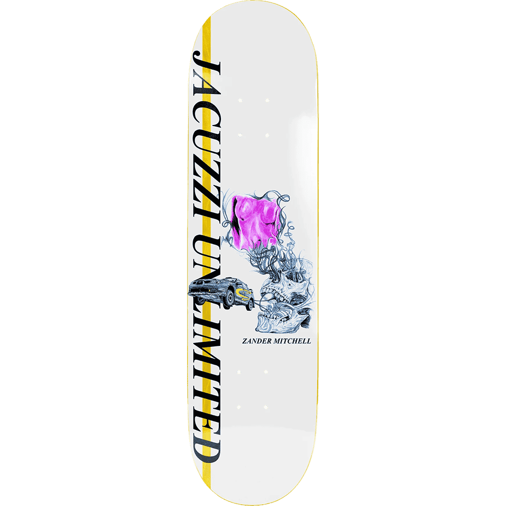 jacuzzi board race car zander mitchell 8.125 jacuzzi board race car zander mitchell 8.125