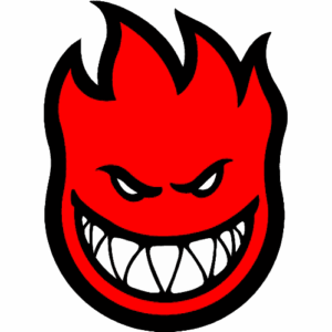 spitfire sticker bighead extra large (red)