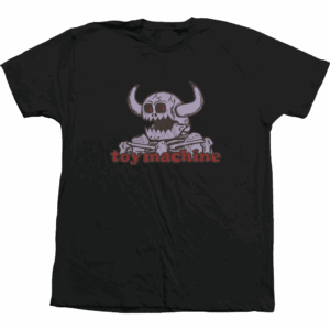 toy machine tee shirt dead monster (black)