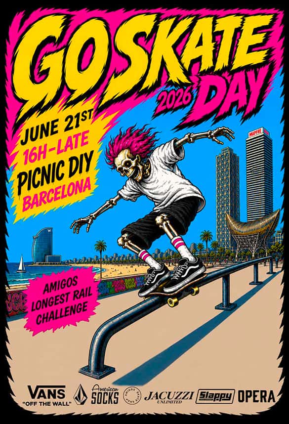 go skate day 2026 picnic diy barcelona