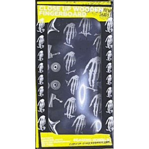 close up fingerboard hand mozaic (blue)