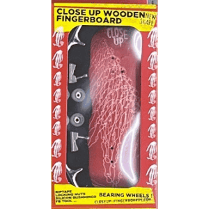 close up fingerboard multiple hand (red)