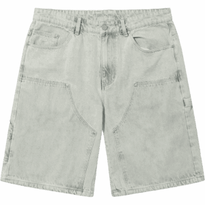 hélas short jeans double knee (light blue)