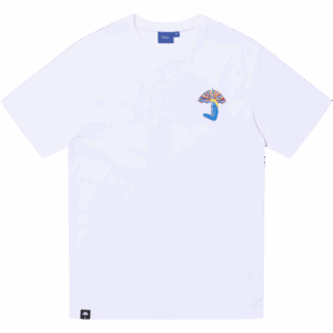 hélas tee shirt sunset (white)