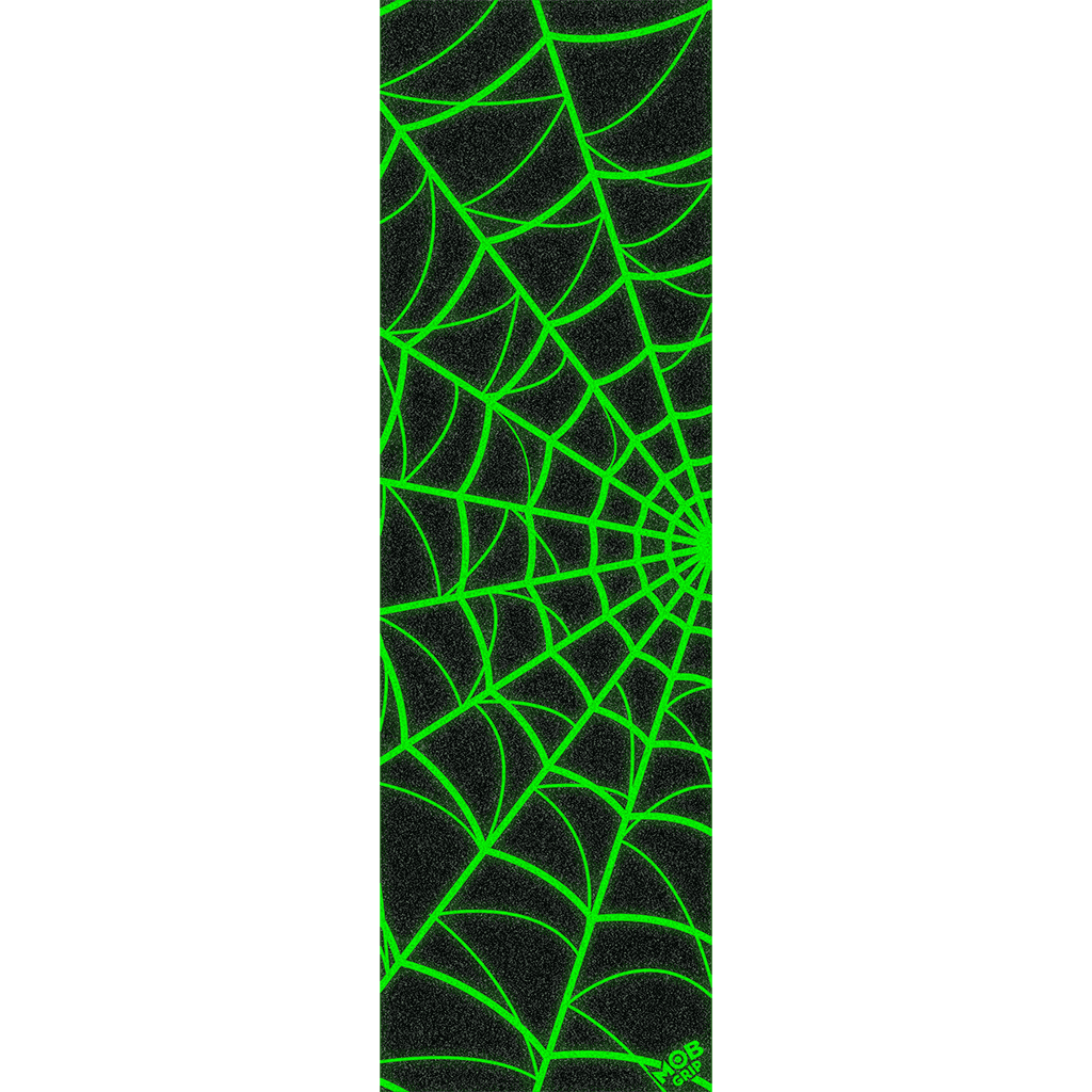 mob grip griptape sheet glow web 10 mob grip griptape sheet glow web 10