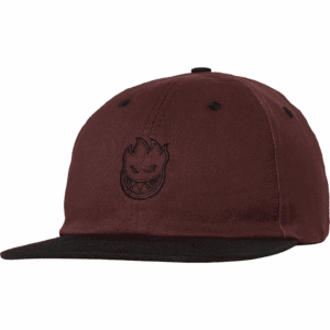 spitfire cap strapback lil bighead (burgundy/black)