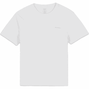 volcom tee shirt flying machine (white)