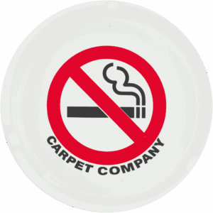 carpet ashtray smoking kills (white)