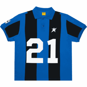 carpet shirt polo jersey (blue/stripe)